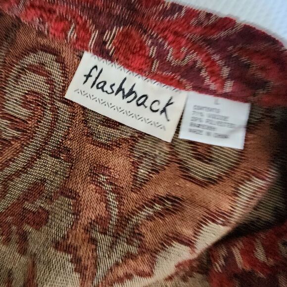 Flashback Jacket western Tapestry Red Patterned - Picture 6 of 15